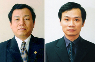 TS. Trịnh Ngọc Thạch (bên trái) và TS. Phạm Tất Thắng