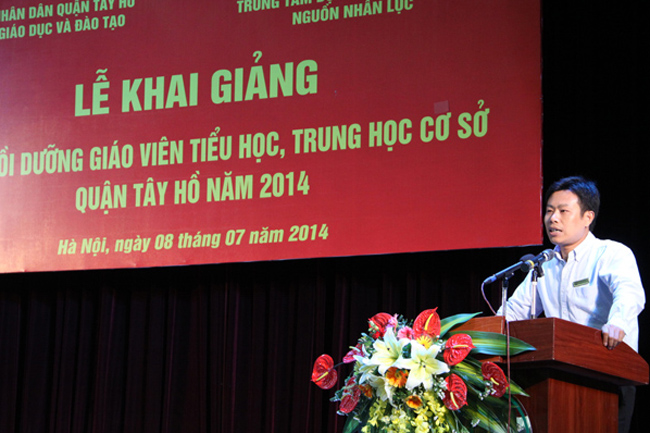 Trưởng ban Tổ chức cán bộ ĐHQGHN PGS.TS Lê Quân