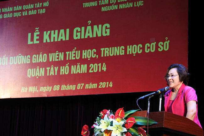 GS.TS Nguyễn Thị Mỹ Lộc - Chủ nhiệm Đề án