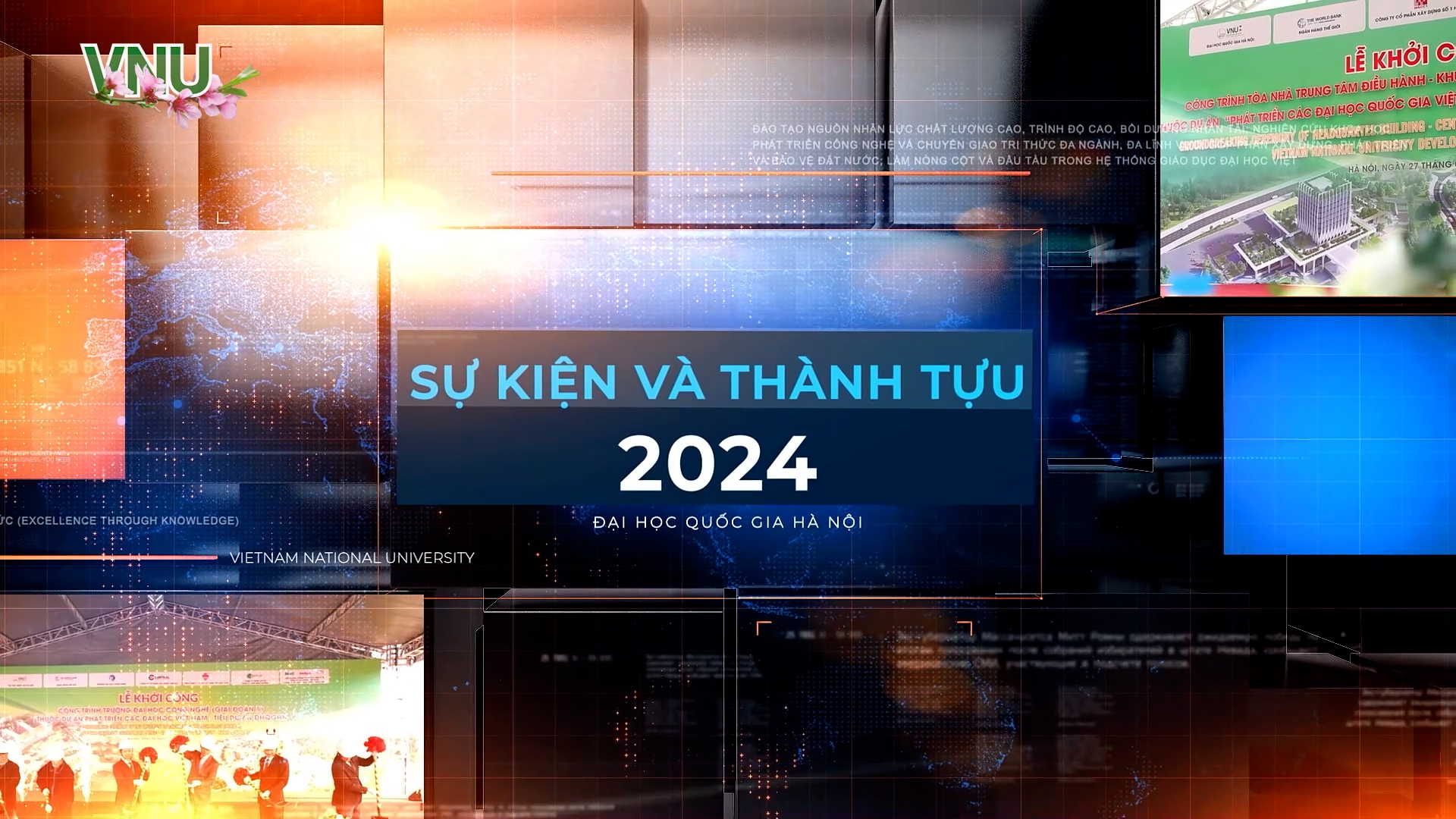 [Video] Sự kiện và thành tựu tiêu biểu của ĐHQGHN năm 2024
